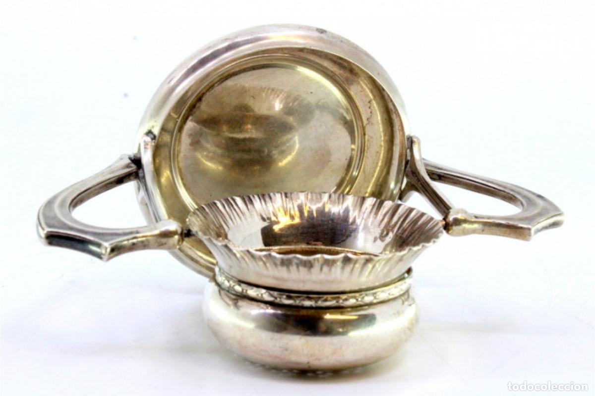 Antig&uuml;edades: Colador de t&eacute;, en plata - Foto 4
