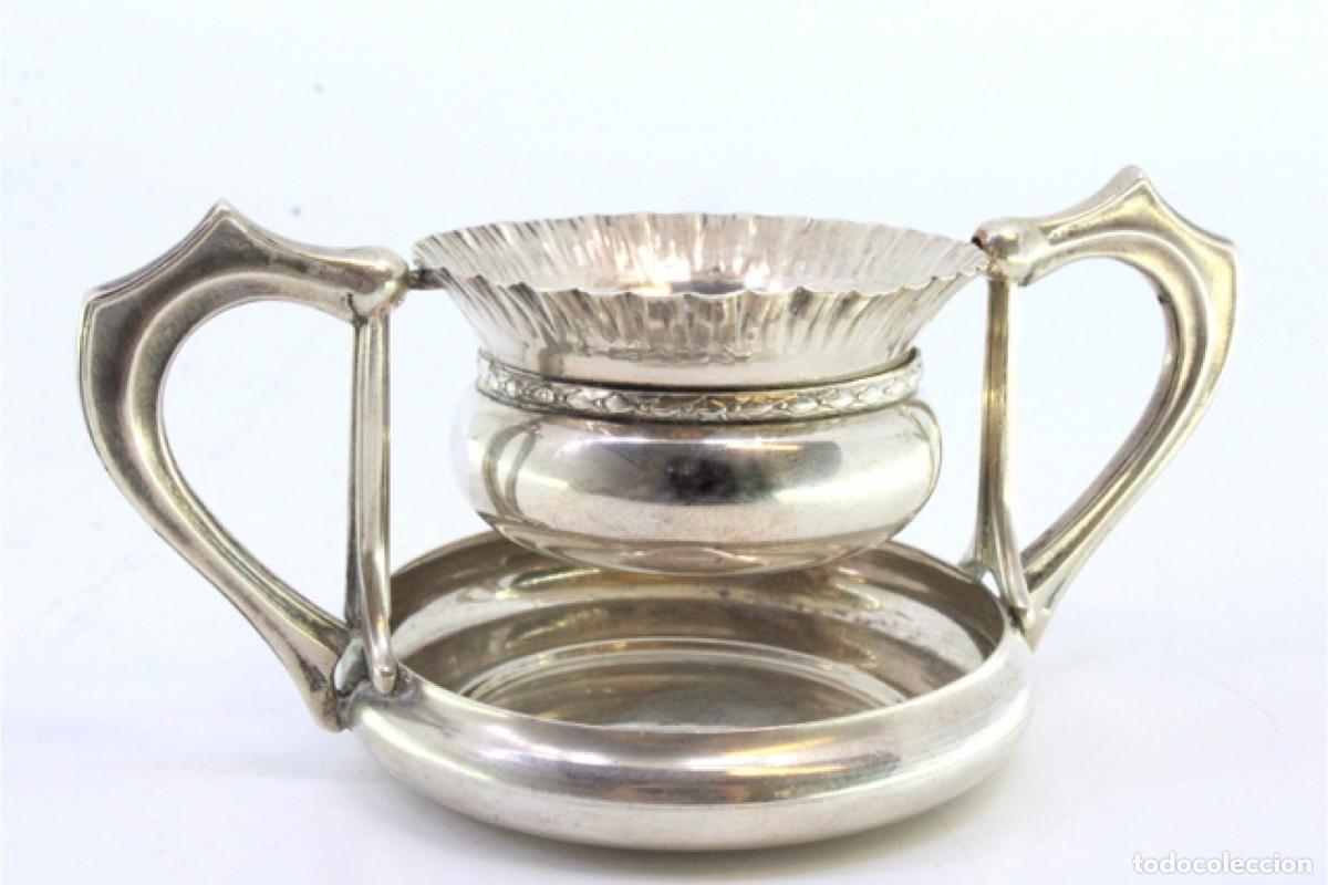 Antig&uuml;edades: Colador de t&eacute;, en plata - Foto 5