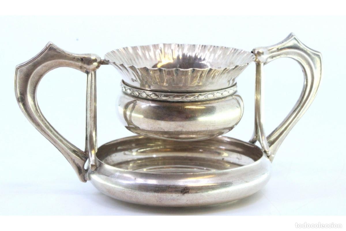 Antig&uuml;edades: Colador de t&eacute;, en plata - Foto 6