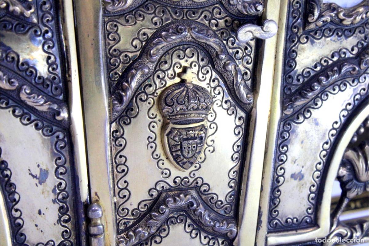 Antig&uuml;edades: Carruaje de plata dorada - Foto 2