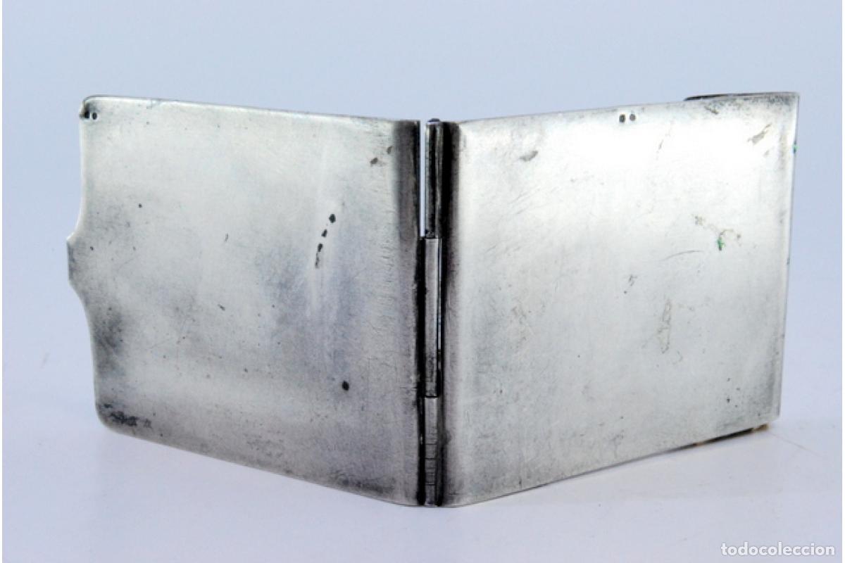 Antig&uuml;edades: Caja de cerillas de plata - Foto 2