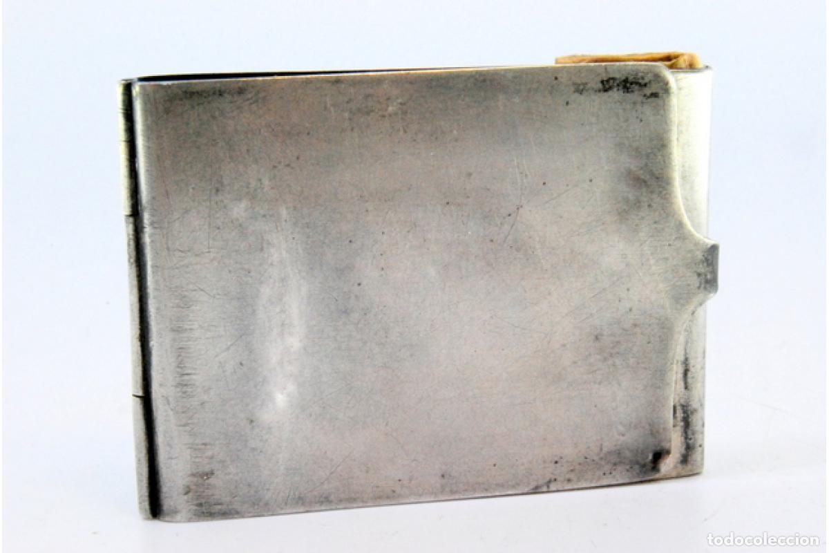 Antig&uuml;edades: Caja de cerillas de plata - Foto 3