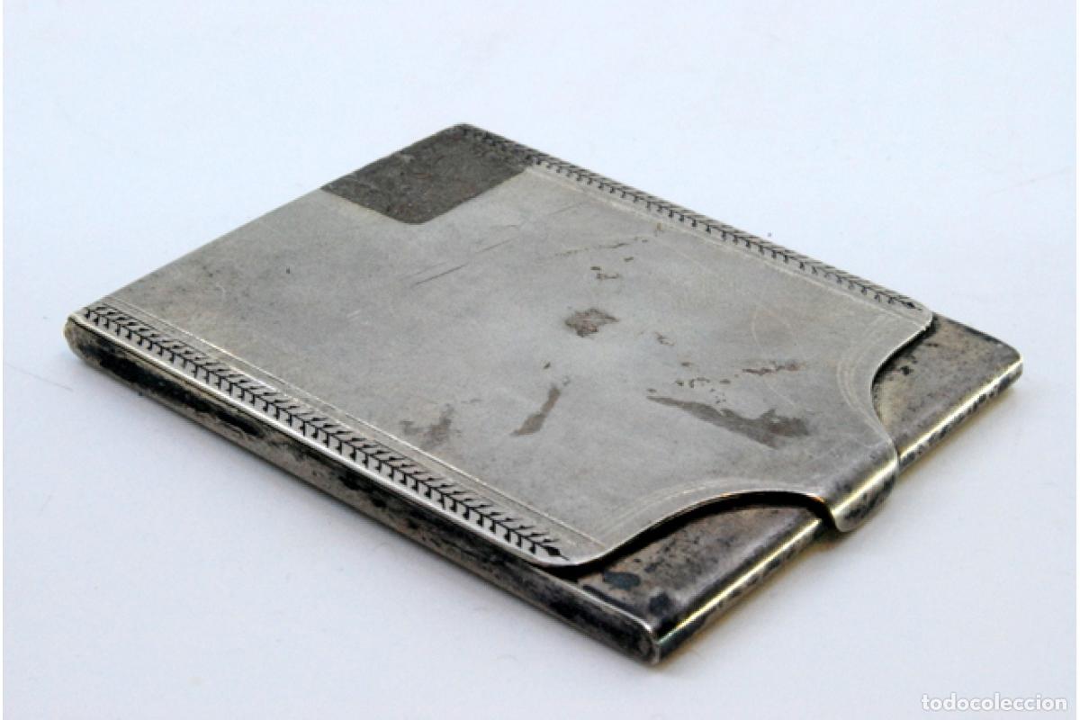 Antig&uuml;edades: Caja de cerillas de plata - Foto 5