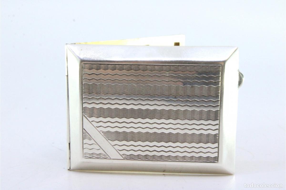 Antig&uuml;edades: Caja de cerillas de plata - Foto 2