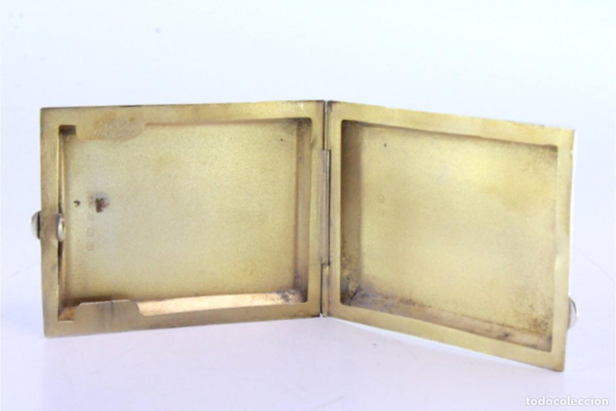 Antig&uuml;edades: Caja de cerillas de plata - Foto 3