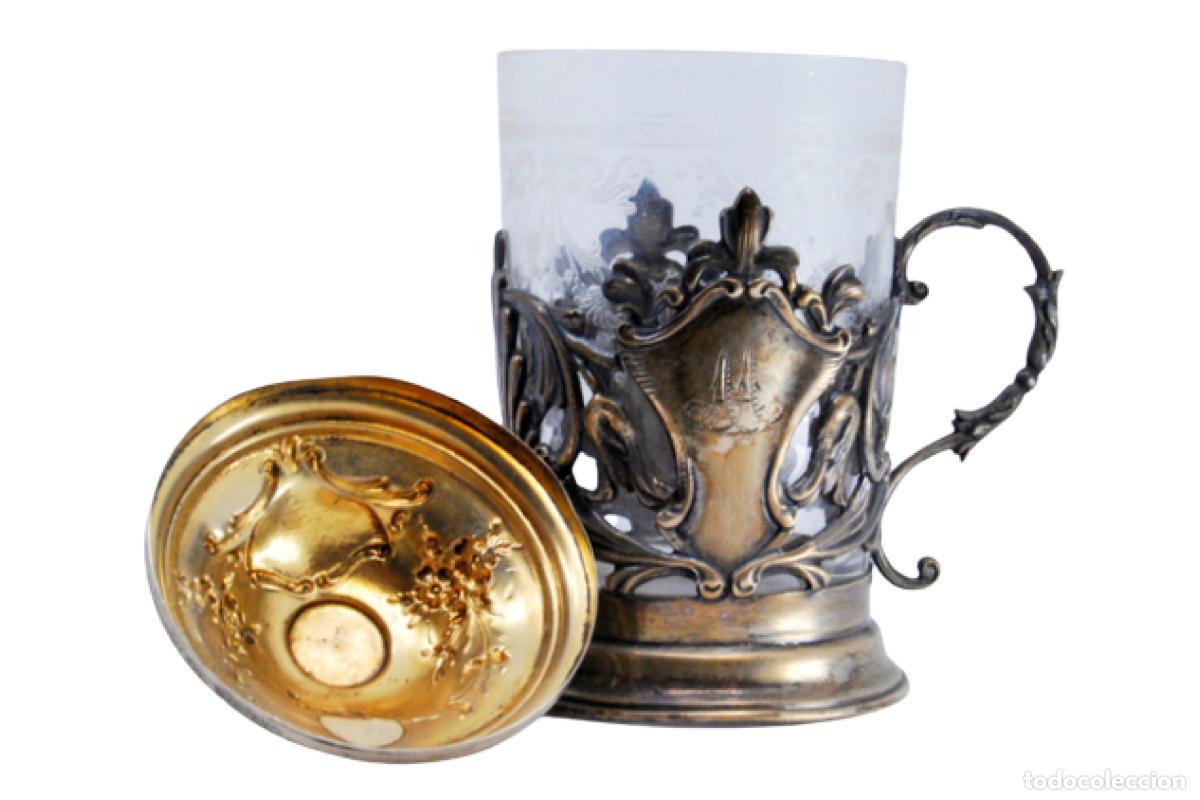 Antig&uuml;edades: copa de plata - Foto 1