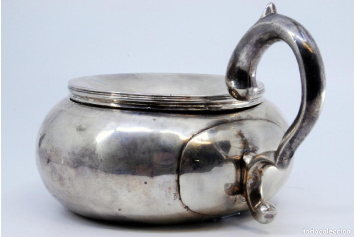 Antig&uuml;edades: escupidera de plata - Foto 2