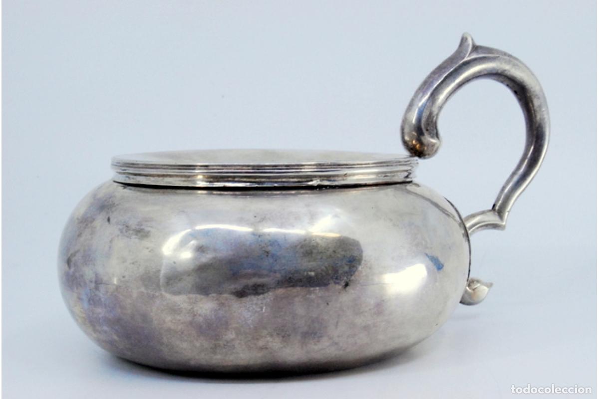 Antig&uuml;edades: escupidera de plata - Foto 8