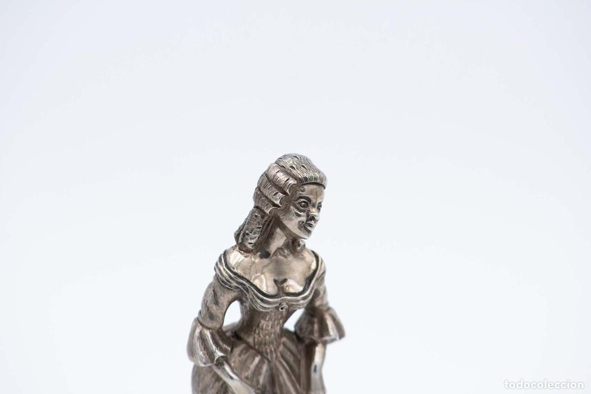 Antig&uuml;edades: Pareja de bailarines en plata - Foto 5