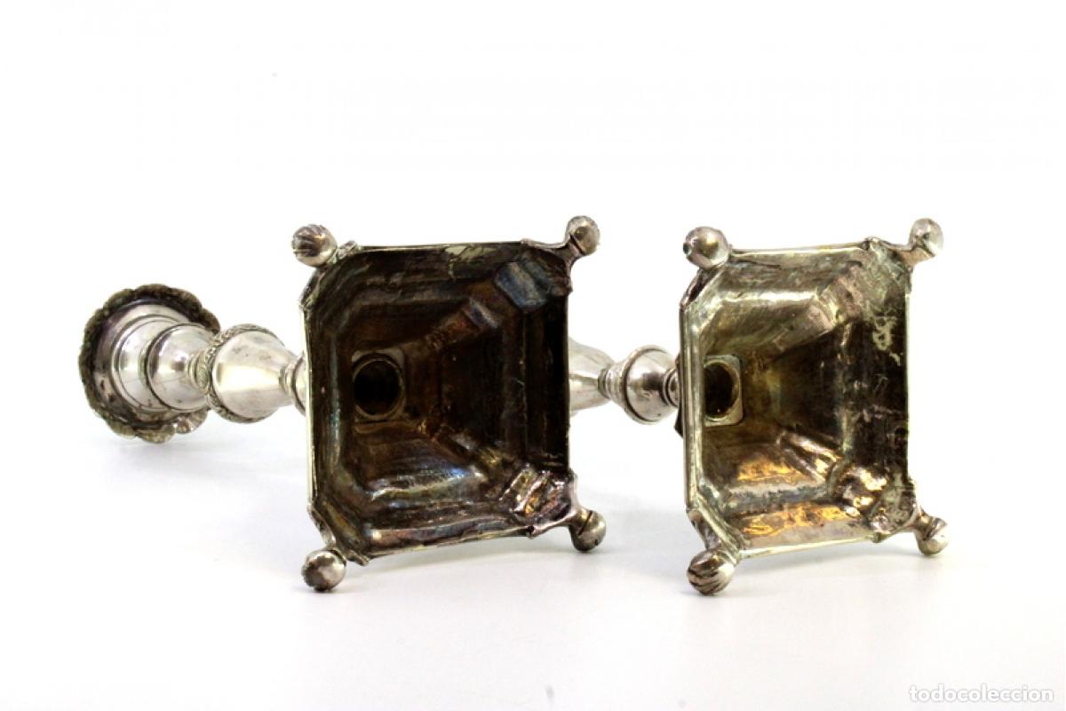 Antig&uuml;edades: candelabros de plata - Foto 5