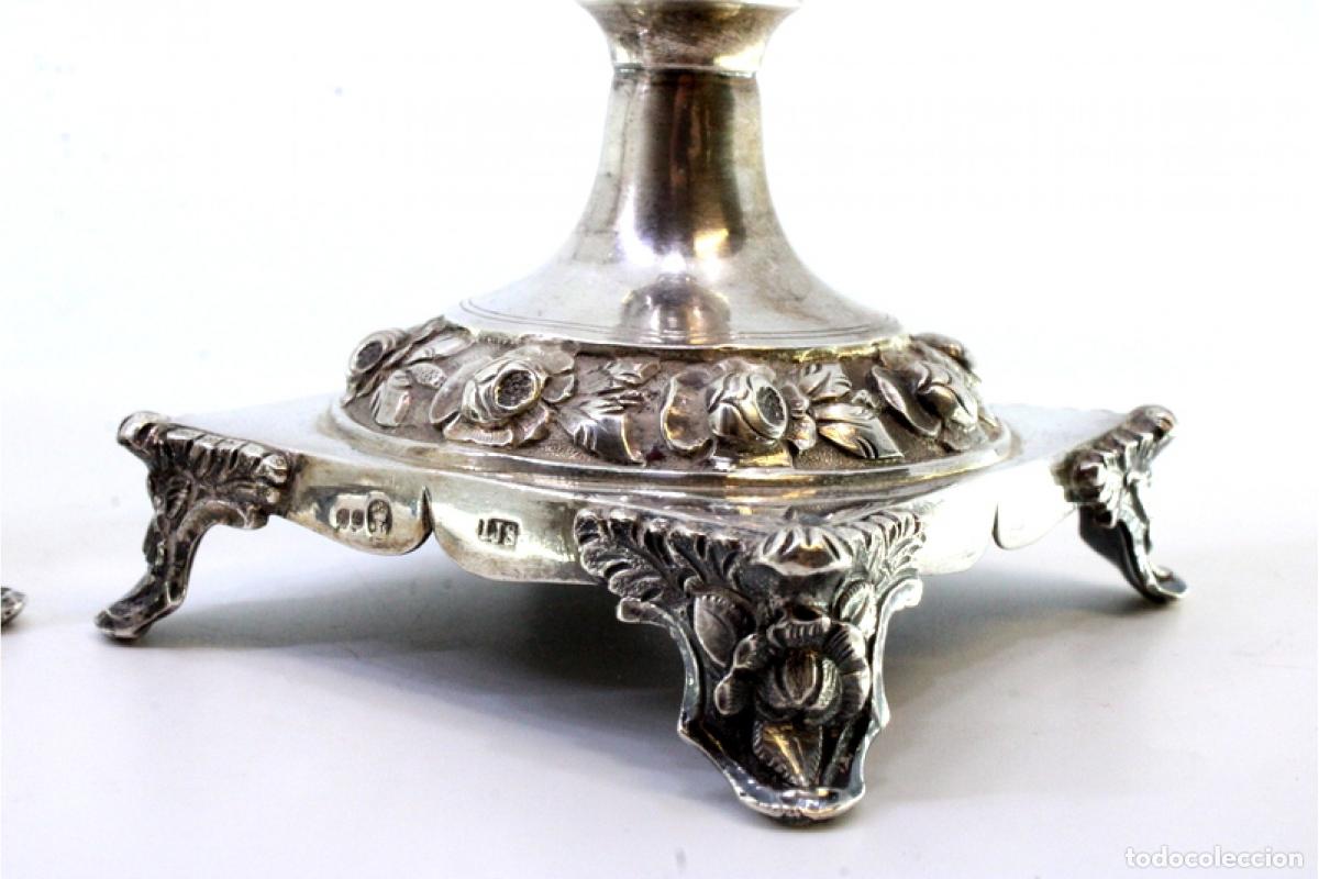 Antig&uuml;edades: candelabros de plata - Foto 10