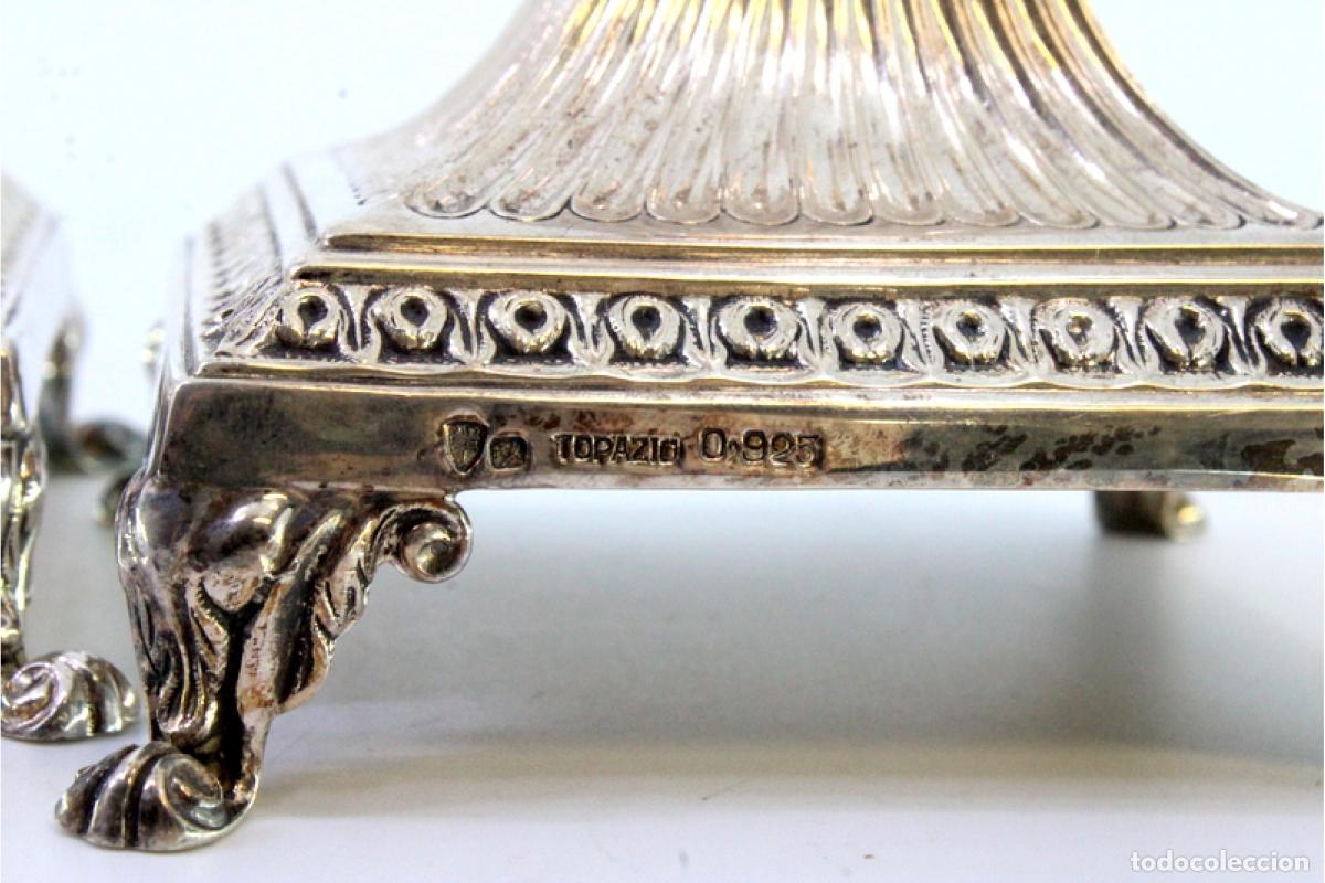 Antig&uuml;edades: candelabros de plata - Foto 3