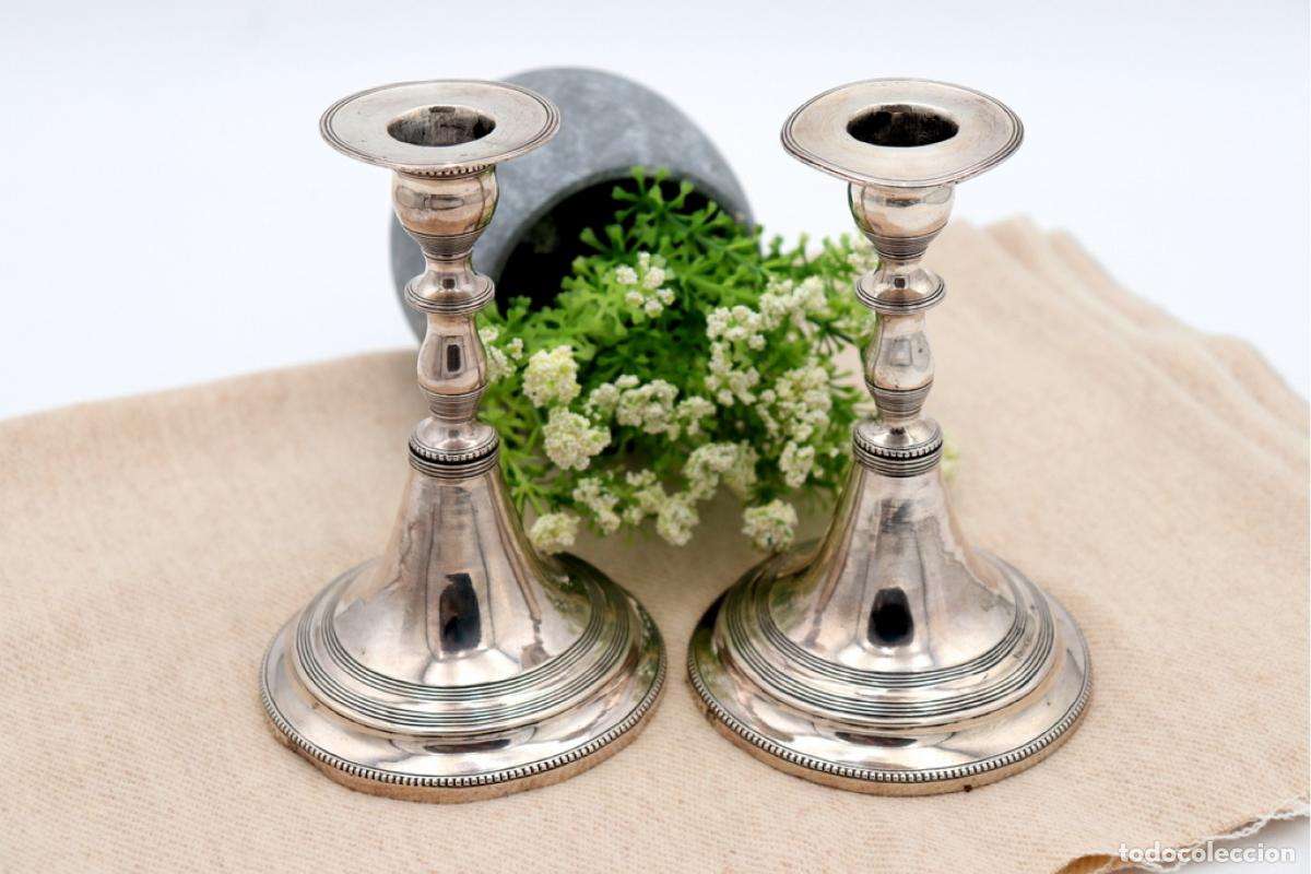 Antig&uuml;edades: candelabros de plata - Foto 6