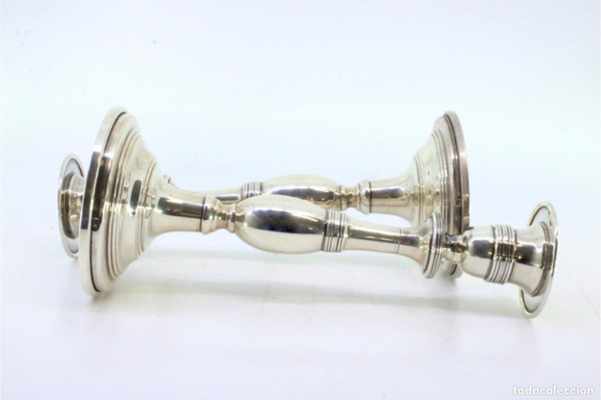 Antig&uuml;edades: candelabros de plata - Foto 4