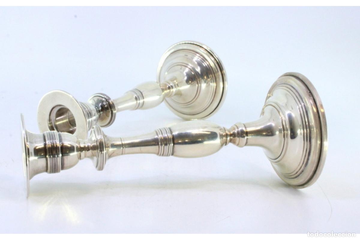 Antig&uuml;edades: candelabros de plata - Foto 5