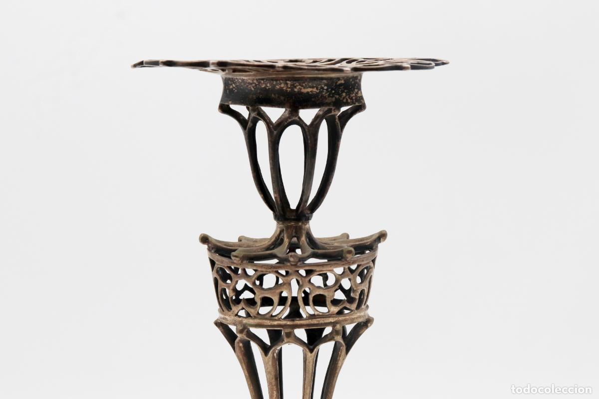 Antig&uuml;edades: candelabros de plata - Foto 4