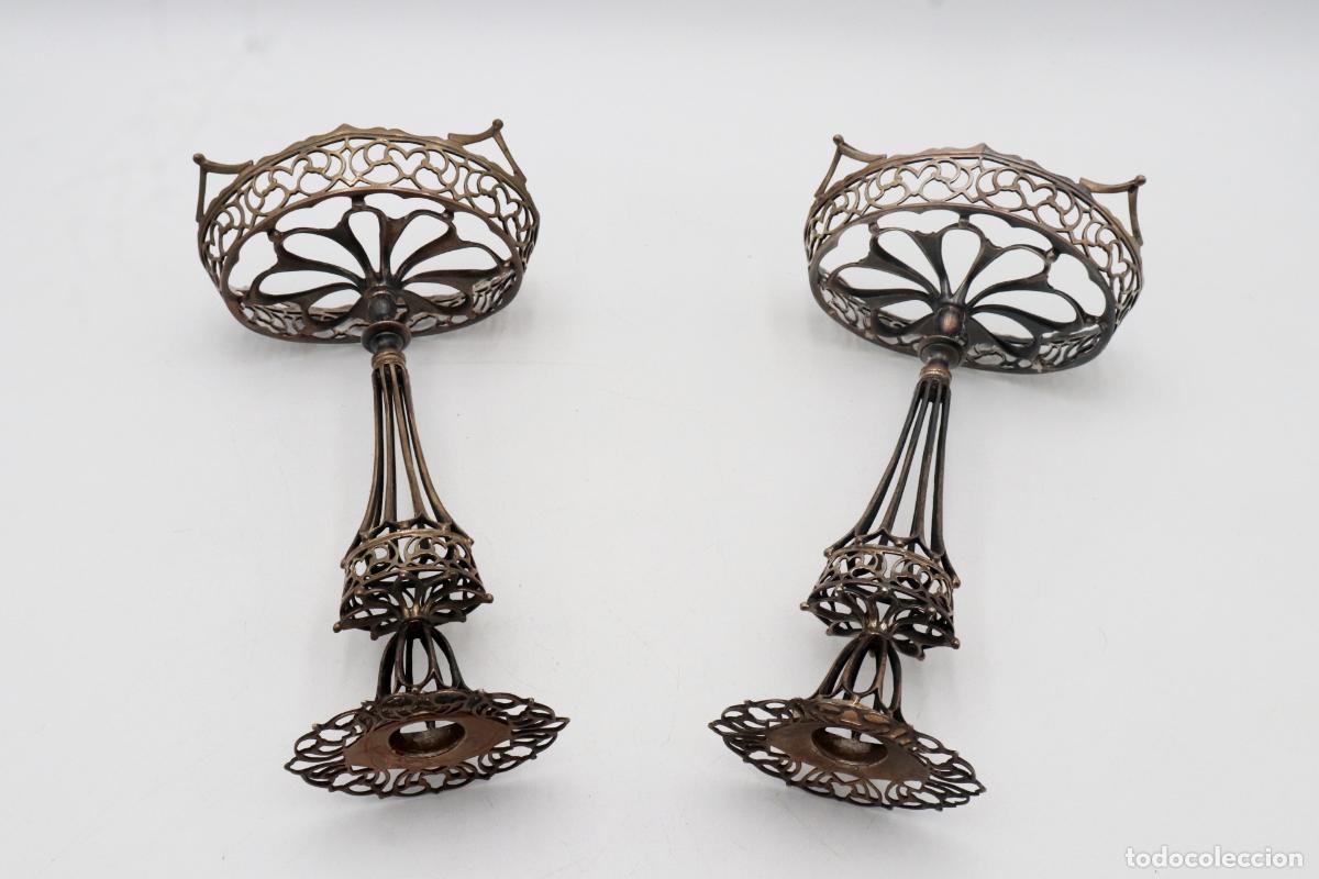Antig&uuml;edades: candelabros de plata - Foto 6