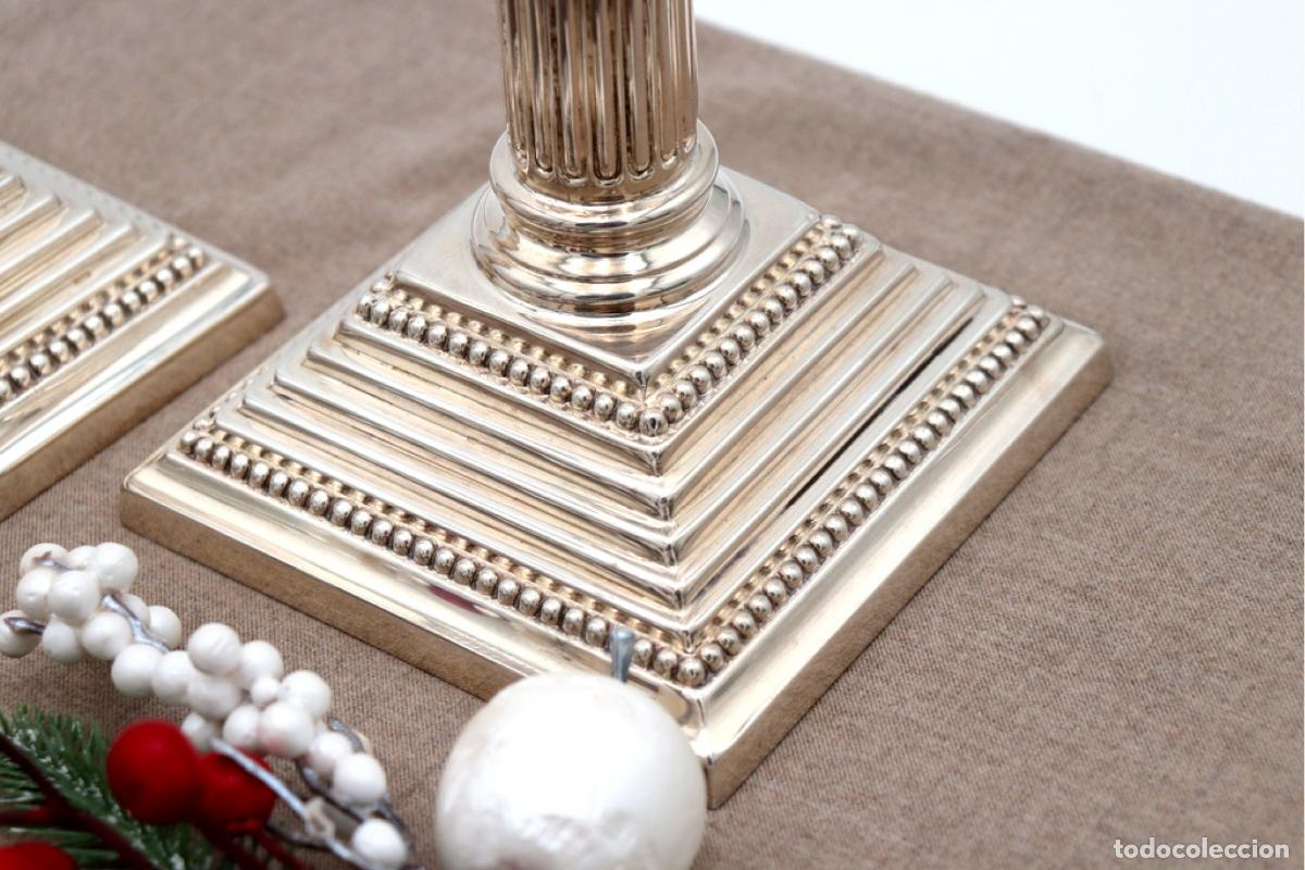 Antig&uuml;edades: candelabros de plata - Foto 3