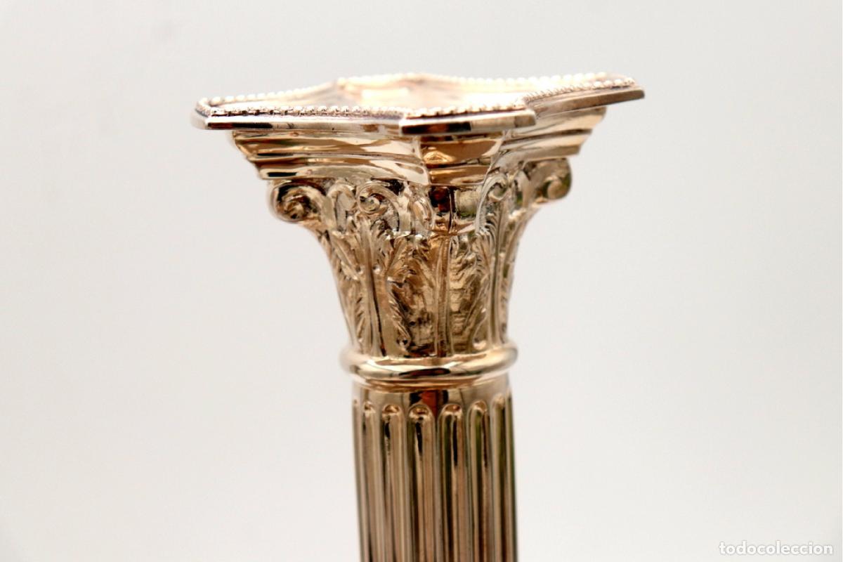Antig&uuml;edades: candelabros de plata - Foto 5