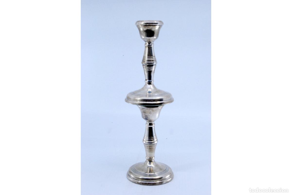 Antig&uuml;edades: candelabros de plata - Foto 3