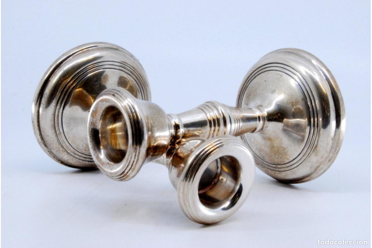 Antig&uuml;edades: candelabros de plata - Foto 7