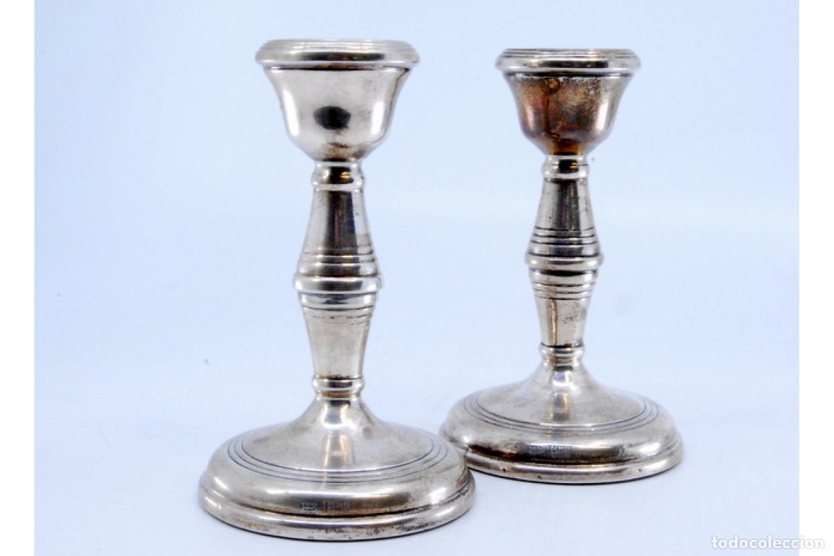 Antig&uuml;edades: candelabros de plata - Foto 8
