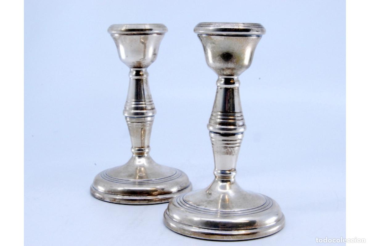 Antig&uuml;edades: candelabros de plata - Foto 9
