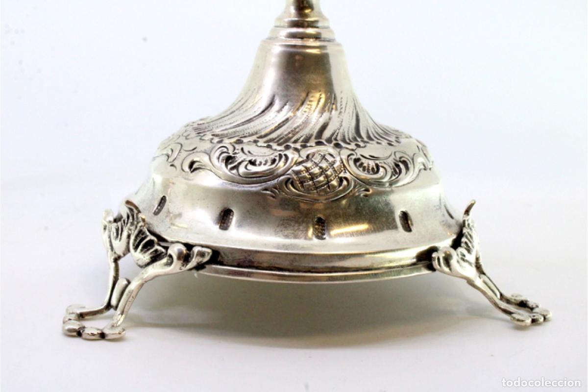 Antig&uuml;edades: candelabros de plata - Foto 3