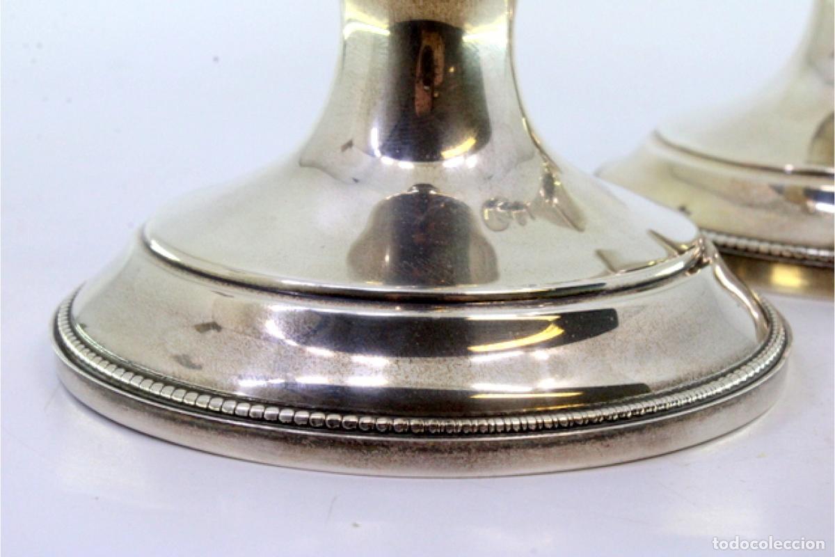 Antig&uuml;edades: candelabros de plata - Foto 4