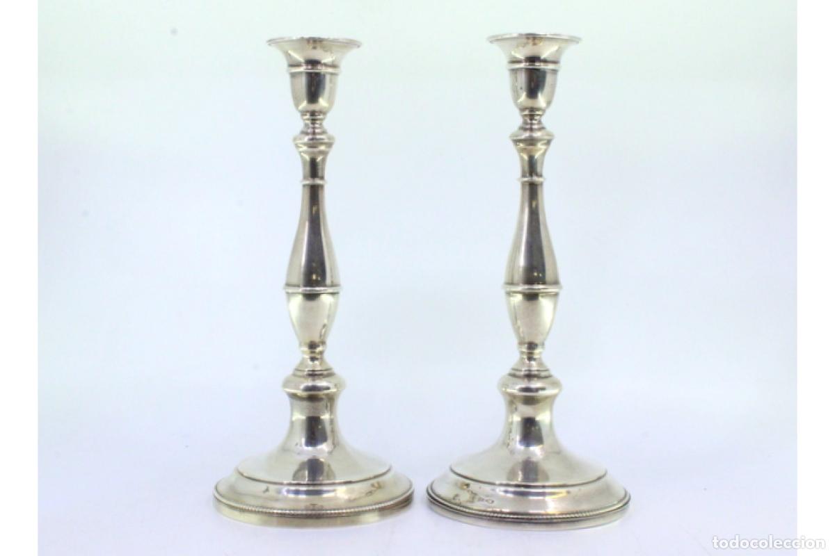 Antig&uuml;edades: candelabros de plata - Foto 6