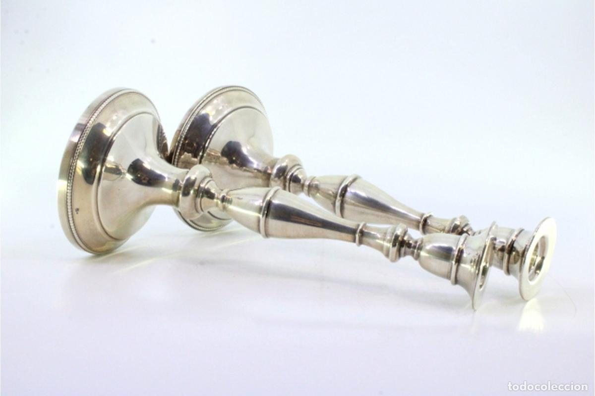 Antig&uuml;edades: candelabros de plata - Foto 7