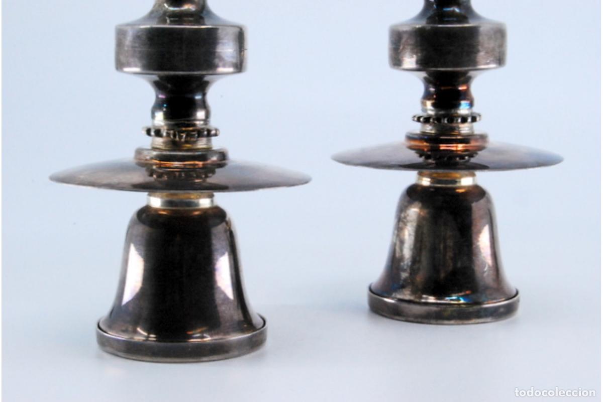 Antig&uuml;edades: candelabros de plata - Foto 2