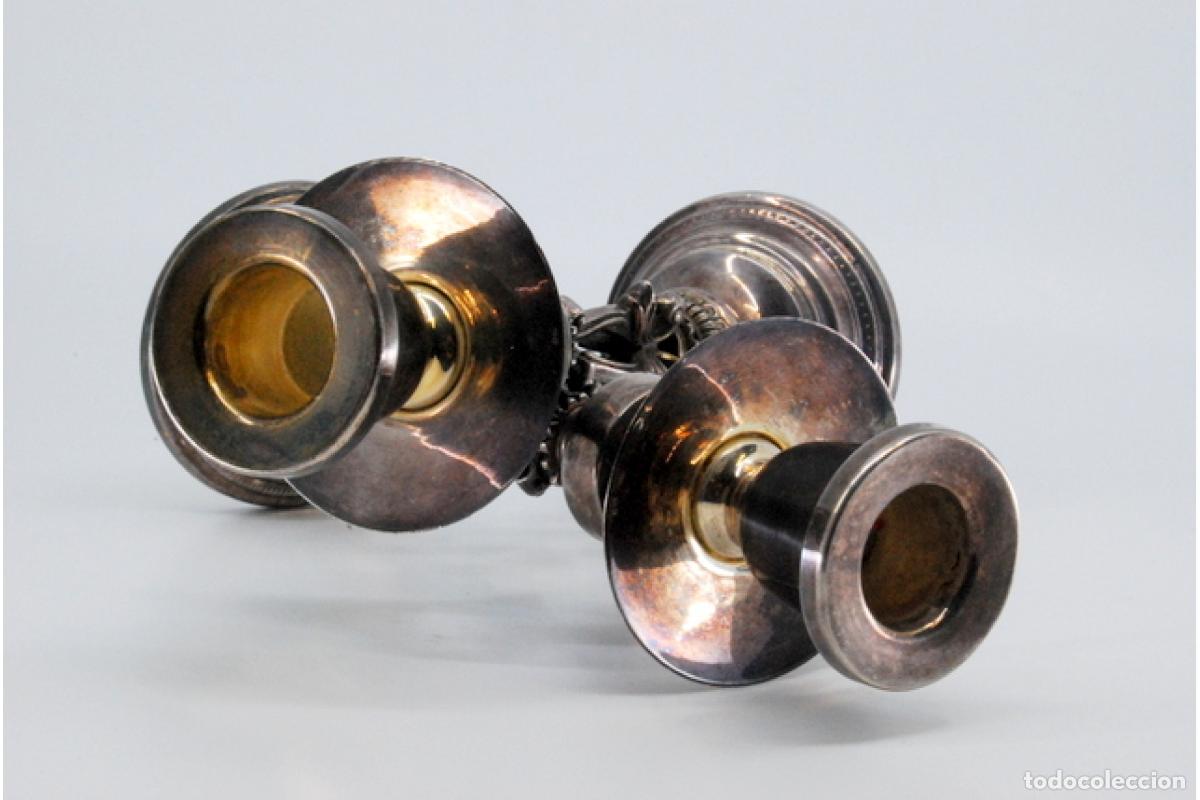 Antig&uuml;edades: candelabros de plata - Foto 6