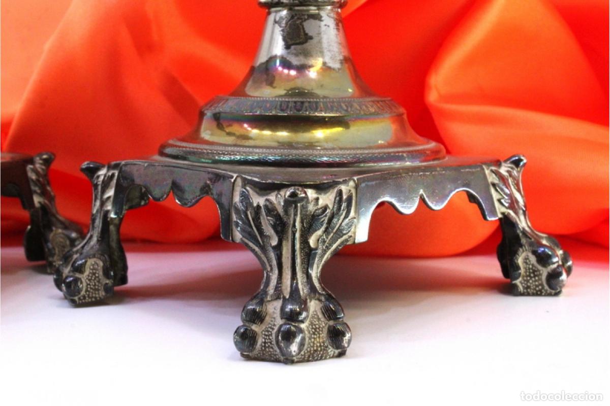 Antig&uuml;edades: candelabros de plata - Foto 6