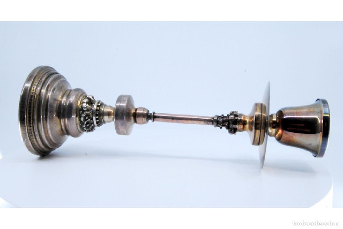 Antig&uuml;edades: candelabro de plata - Foto 5