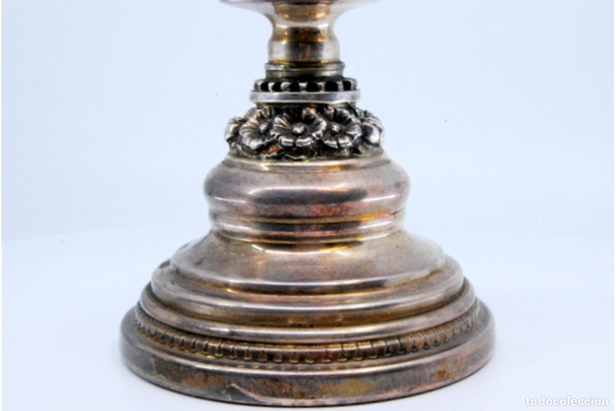 Antig&uuml;edades: candelabro de plata - Foto 6