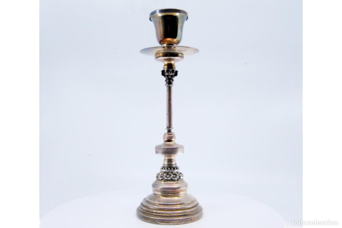 Antig&uuml;edades: candelabro de plata - Foto 7