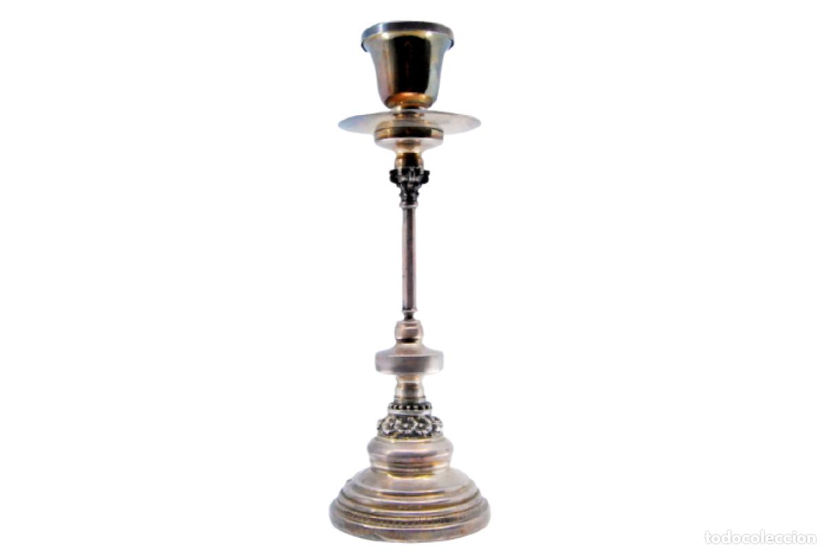 Antig&uuml;edades: candelabro de plata - Foto 1