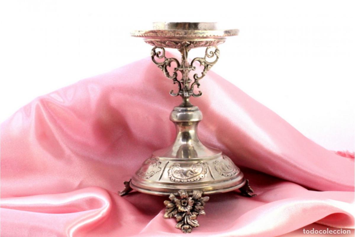 Antig&uuml;edades: candelabro de plata - Foto 2