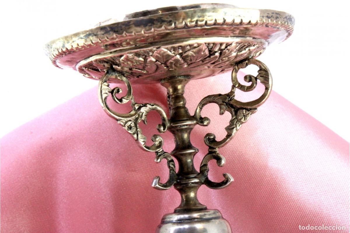 Antig&uuml;edades: candelabro de plata - Foto 4