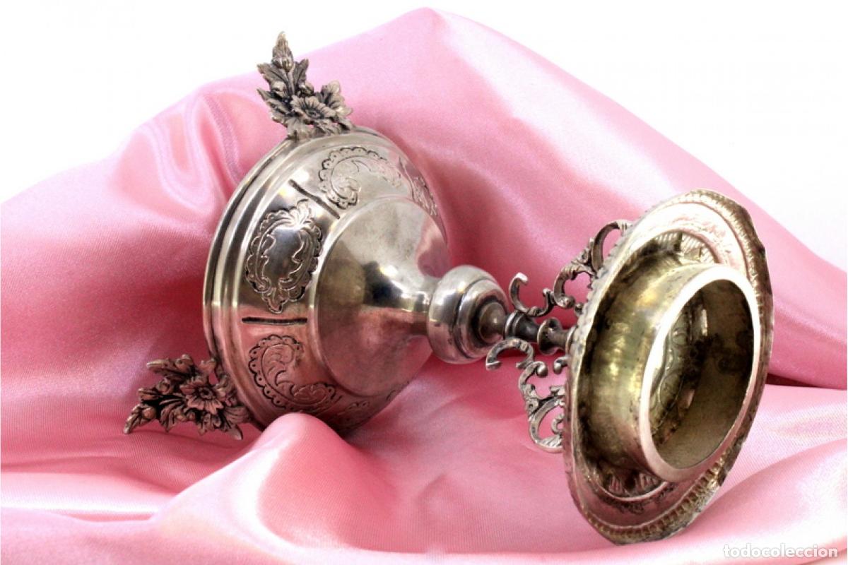 Antig&uuml;edades: candelabro de plata - Foto 5