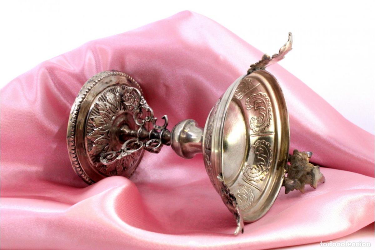 Antig&uuml;edades: candelabro de plata - Foto 6