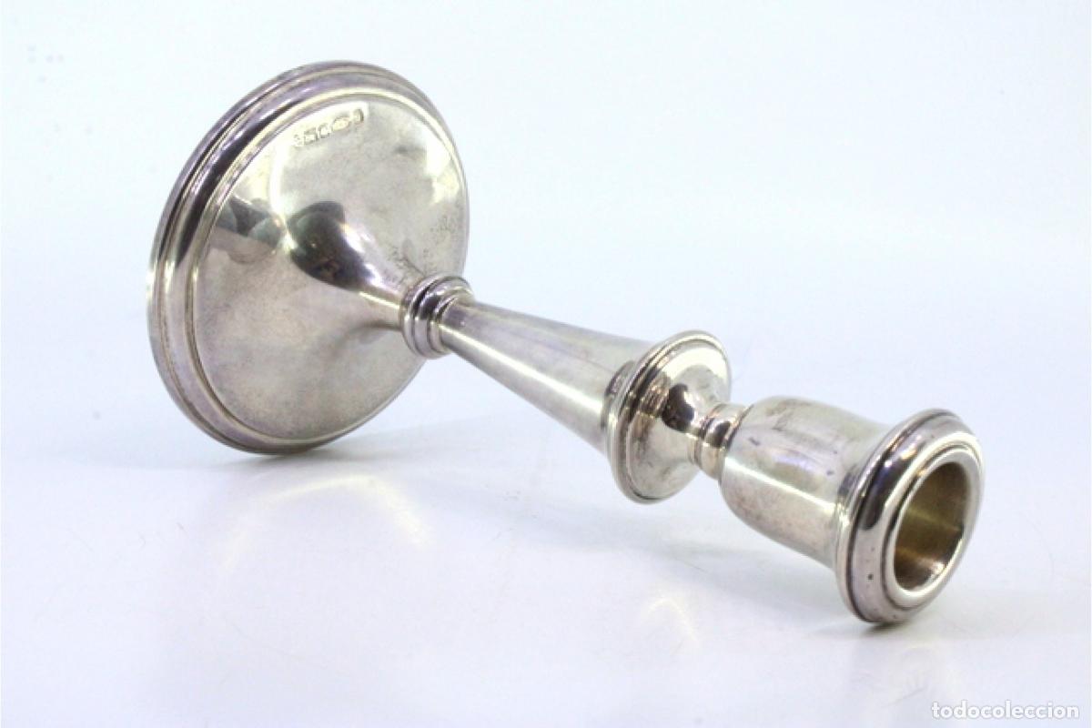 Antig&uuml;edades: candelabro de plata - Foto 3