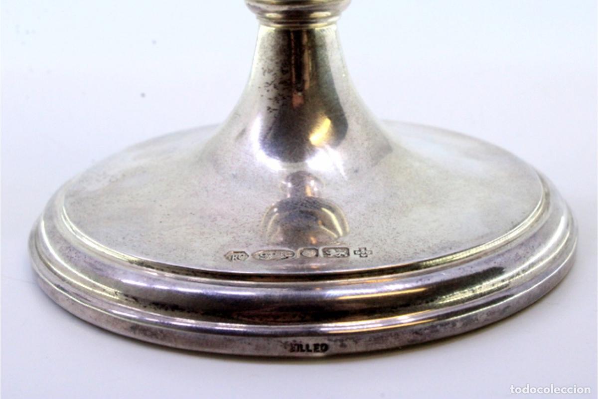 Antig&uuml;edades: candelabro de plata - Foto 6