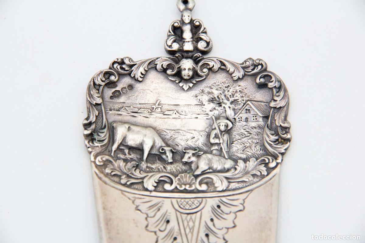 Antig&uuml;edades: esp&aacute;tula de plata - Foto 2