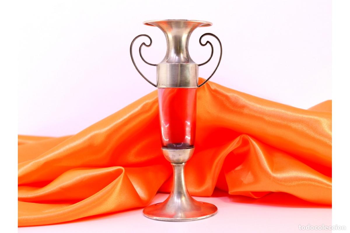 Antig&uuml;edades: candelabro de plata - Foto 1