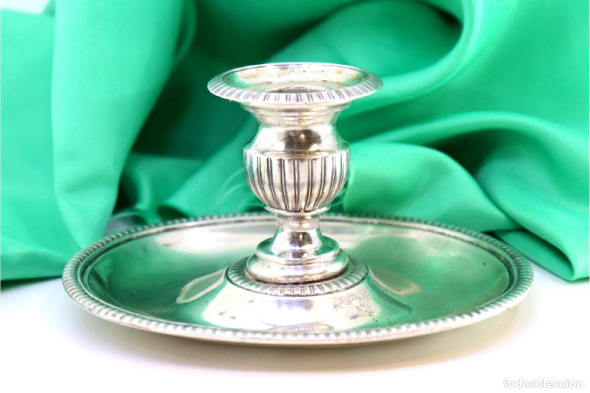 Antig&uuml;edades: candelabro de plata - Foto 6