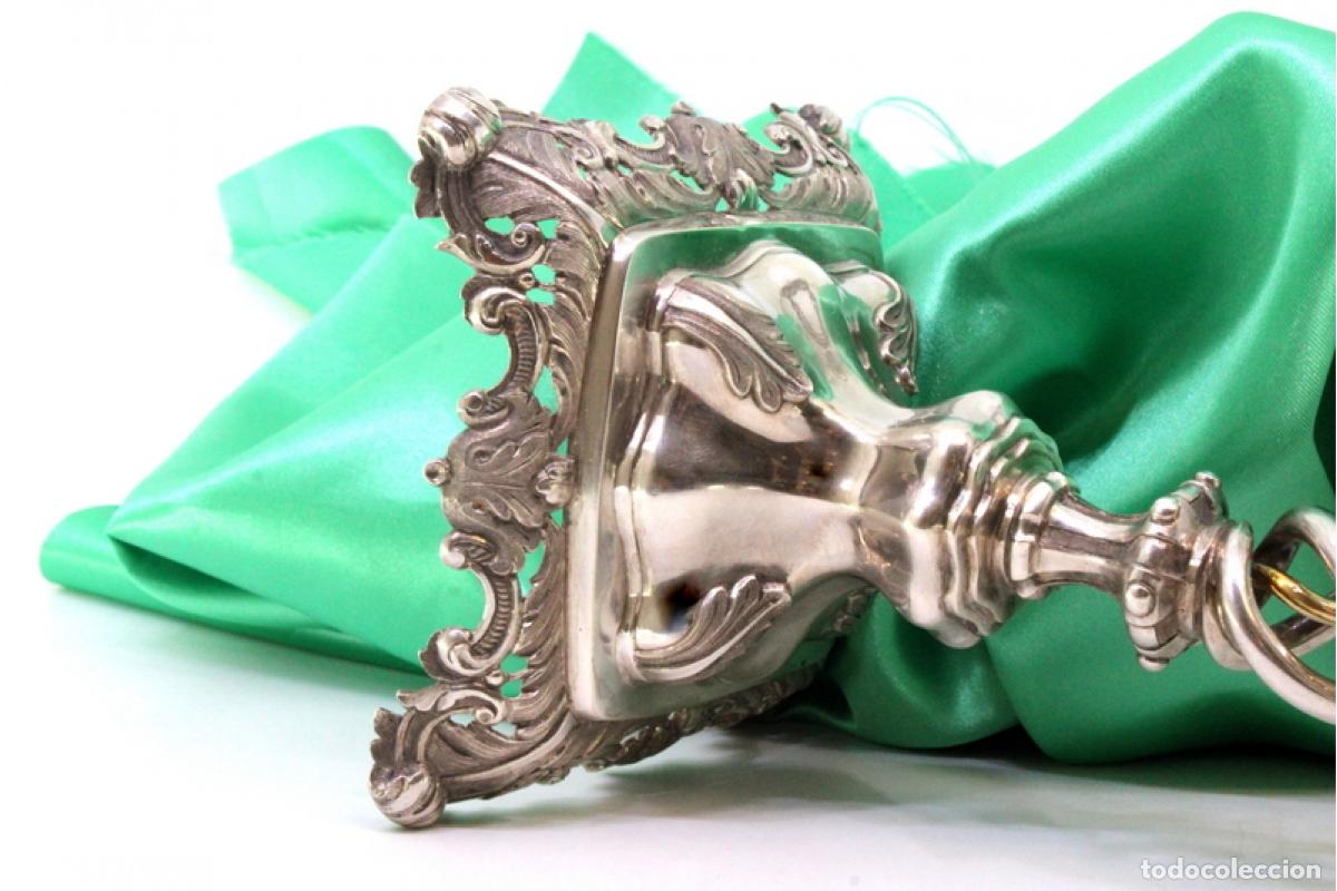 Antig&uuml;edades: candelabros de plata - Foto 3