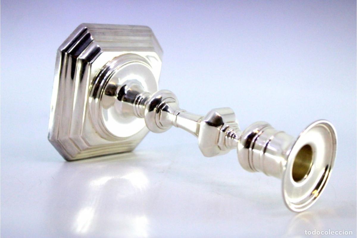 Antig&uuml;edades: candelabro de plata - Foto 4
