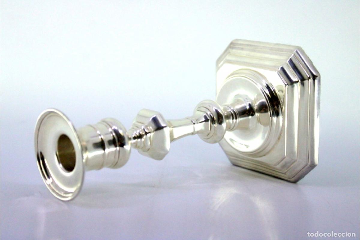 Antig&uuml;edades: candelabro de plata - Foto 5